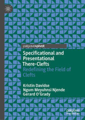 Davidse / Njende / O'Grady |  Specificational and Presentational There-Clefts | eBook | Sack Fachmedien