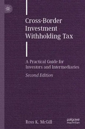 McGill |  Cross-Border Investment Withholding Tax | Buch |  Sack Fachmedien