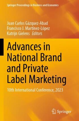 Gázquez-Abad / Gielens / Martínez-López |  Advances in National Brand and Private Label Marketing | Buch |  Sack Fachmedien