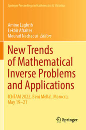 Laghrib / Nachaoui / Afraites |  New Trends of Mathematical Inverse Problems and Applications | Buch |  Sack Fachmedien