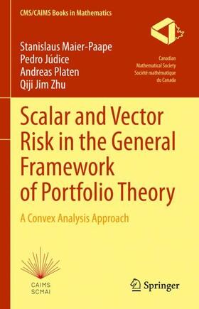 Maier-Paape / Zhu / Júdice |  Scalar and Vector Risk in the General Framework of Portfolio Theory | Buch |  Sack Fachmedien