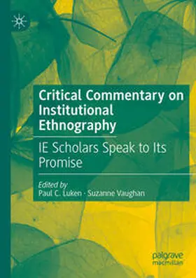 Vaughan / Luken |  Critical Commentary on Institutional Ethnography | Buch |  Sack Fachmedien