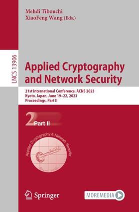 Wang / Tibouchi |  Applied Cryptography and Network Security | Buch |  Sack Fachmedien