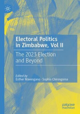 Chirongoma / Mavengano |  Electoral Politics in Zimbabwe, Vol II | Buch |  Sack Fachmedien