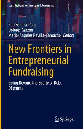 Sendra-Pons / Revilla-Camacho / Garzon |  New Frontiers in Entrepreneurial Fundraising | Buch |  Sack Fachmedien