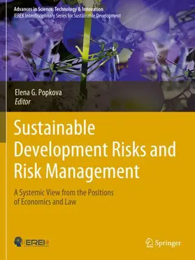 Popkova |  Sustainable Development Risks and Risk Management | Buch |  Sack Fachmedien