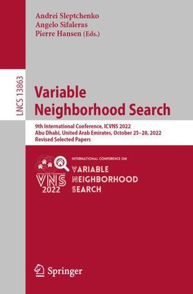 Sleptchenko / Hansen / Sifaleras |  Variable Neighborhood Search | Buch |  Sack Fachmedien