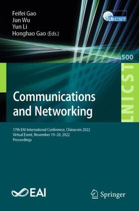Gao / Wu / Li |  Communications and Networking | Buch |  Sack Fachmedien
