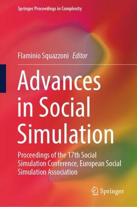 Squazzoni |  Advances in Social Simulation | Buch |  Sack Fachmedien