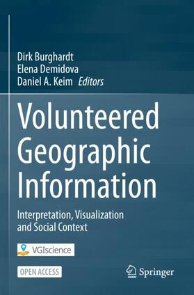 Burghardt / Keim / Demidova |  Volunteered Geographic Information | Buch |  Sack Fachmedien