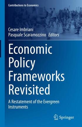 Scaramozzino / Imbriani |  Economic Policy Frameworks Revisited | Buch |  Sack Fachmedien