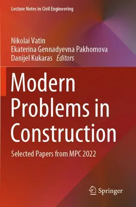 Vatin / Kukaras / Pakhomova |  Modern Problems in Construction | Buch |  Sack Fachmedien