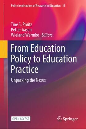 Prøitz / Wermke / Aasen |  From Education Policy to Education Practice | Buch |  Sack Fachmedien