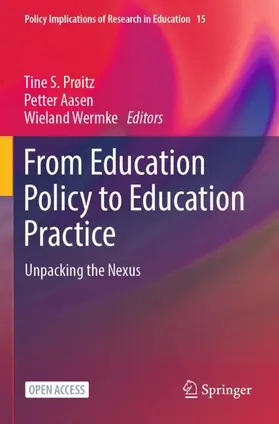 Prøitz / Wermke / Aasen |  From Education Policy to Education Practice | Buch |  Sack Fachmedien