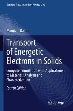 Dapor |  Transport of Energetic Electrons in Solids | Buch |  Sack Fachmedien