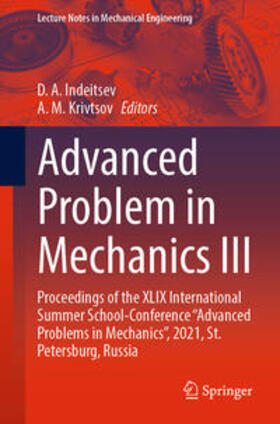Indeitsev / Krivtsov |  Advanced Problem in Mechanics III | eBook | Sack Fachmedien
