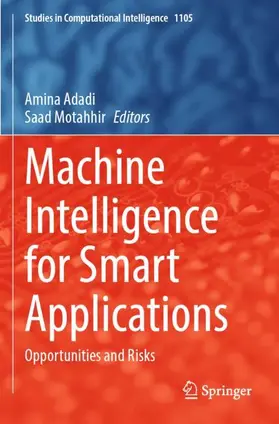 Motahhir / Adadi |  Machine Intelligence for Smart Applications | Buch |  Sack Fachmedien