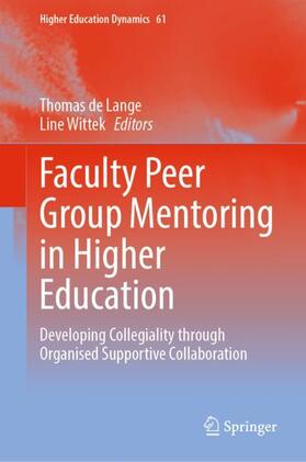 Wittek / de Lange |  Faculty Peer Group Mentoring in Higher Education | Buch |  Sack Fachmedien