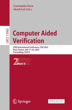 Lal / Enea |  Computer Aided Verification | Buch |  Sack Fachmedien