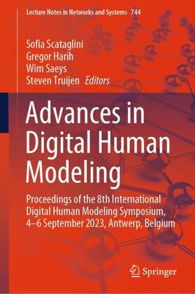 Scataglini / Truijen / Harih |  Advances in Digital Human Modeling | Buch |  Sack Fachmedien