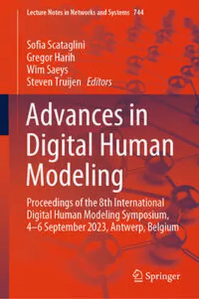 Scataglini / Harih / Saeys |  Advances in Digital Human Modeling | eBook | Sack Fachmedien