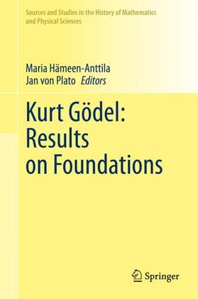 von Plato / Hämeen-Anttila |  Kurt Gödel: Results on Foundations | Buch |  Sack Fachmedien