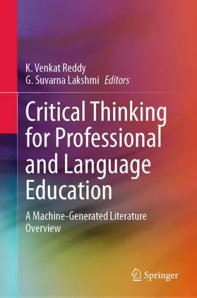 Lakshmi / Reddy |  Critical Thinking for Professional and Language Education | Buch |  Sack Fachmedien