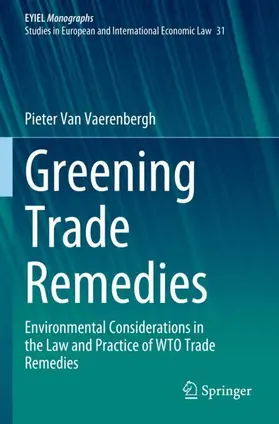 Van Vaerenbergh | Greening Trade Remedies | Buch | 978-3-031-38174-4 | sack.de