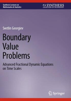 Georgiev |  Boundary Value Problems | Buch |  Sack Fachmedien