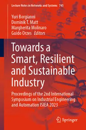 Borgianni / Matt / Molinaro |  Towards a Smart, Resilient and Sustainable Industry | eBook | Sack Fachmedien