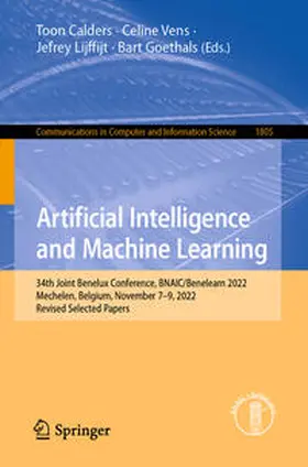 Calders / Vens / Lijffijt |  Artificial Intelligence and Machine Learning | eBook | Sack Fachmedien