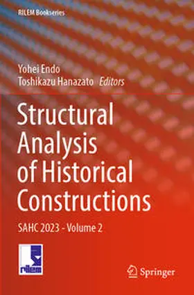 Hanazato / Endo |  Structural Analysis of Historical Constructions | Buch |  Sack Fachmedien