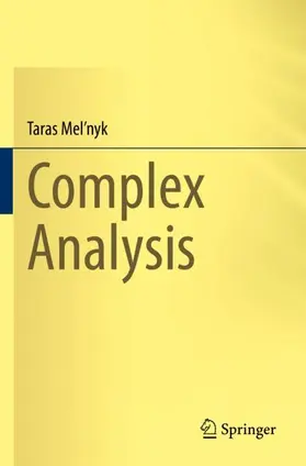 Mel'nyk |  Complex Analysis | Buch |  Sack Fachmedien