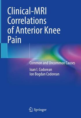 Codorean |  Clinical-MRI Correlations of Anterior Knee Pain | Buch |  Sack Fachmedien