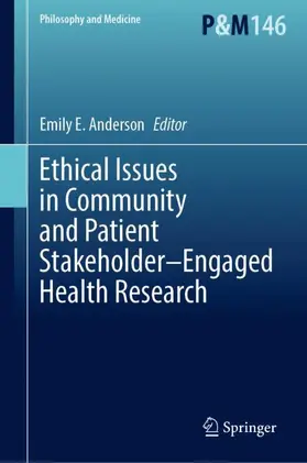 Anderson |  Ethical Issues in Community and Patient Stakeholder-Engaged Health Research | Buch |  Sack Fachmedien