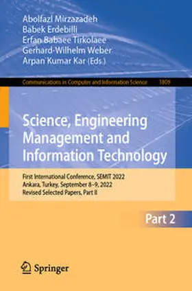 Mirzazadeh / Erdebilli / Babaee Tirkolaee |  Science, Engineering Management and Information Technology | eBook | Sack Fachmedien