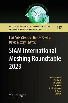 Ruiz-Gironés / Moxey / Sevilla |  SIAM International Meshing Roundtable 2023 | Buch |  Sack Fachmedien