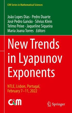 Dias / Duarte / Gaivão |  New Trends in Lyapunov Exponents | Buch |  Sack Fachmedien