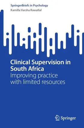 Rawatlal |  Clinical Supervision in South Africa | Buch |  Sack Fachmedien