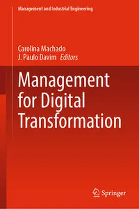 Machado / Davim |  Management for Digital Transformation | eBook | Sack Fachmedien