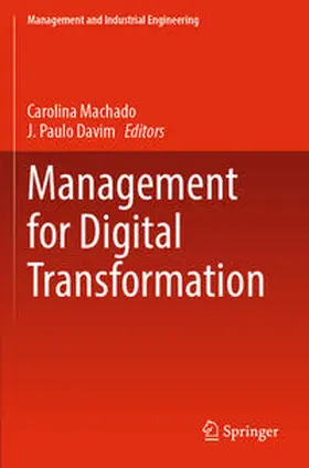 Davim / Machado |  Management for Digital Transformation | Buch |  Sack Fachmedien