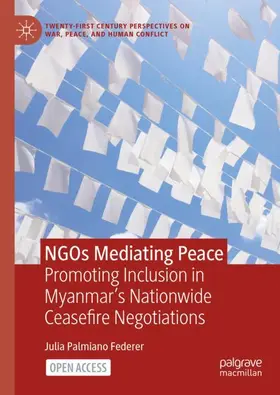 Palmiano Federer |  NGOs Mediating Peace | Buch |  Sack Fachmedien