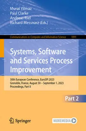 Yilmaz / Clarke / Riel |  Systems, Software and Services Process Improvement | eBook | Sack Fachmedien