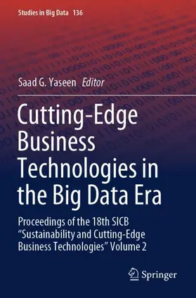 Yaseen |  Cutting-Edge Business Technologies in the Big Data Era | Buch |  Sack Fachmedien