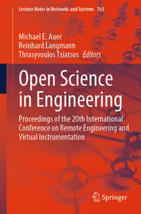 Auer / Langmann / Tsiatsos |  Open Science in Engineering | eBook | Sack Fachmedien