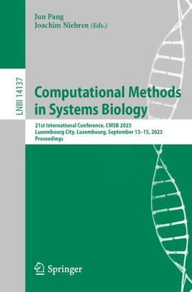Niehren / Pang |  Computational Methods in Systems Biology | Buch |  Sack Fachmedien