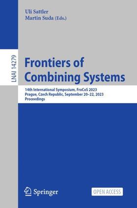 Suda / Sattler |  Frontiers of Combining Systems | Buch |  Sack Fachmedien
