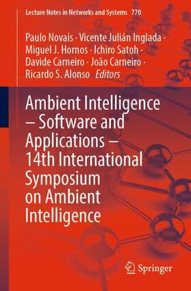 Novais / Julián Inglada / Hornos |  Ambient Intelligence ¿ Software and Applications ¿ 14th International Symposium on Ambient Intelligence | Buch |  Sack Fachmedien