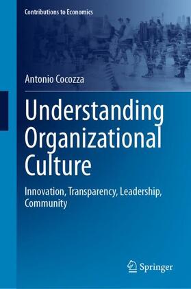 Cocozza |  Understanding Organizational Culture | Buch |  Sack Fachmedien