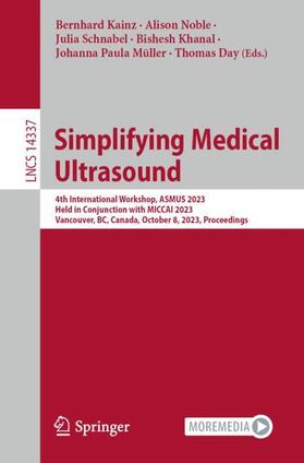 Kainz / Noble / Day |  Simplifying Medical Ultrasound | Buch |  Sack Fachmedien